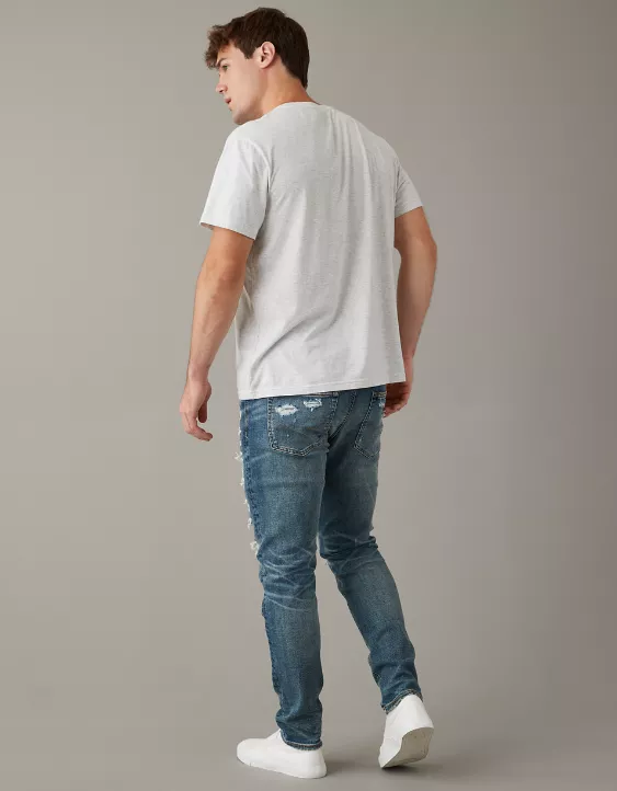 AE AirFlex+ Patched Athletic Skinny Jean - Image 2