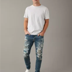 AE AirFlex+ Patched Athletic Skinny Jean
