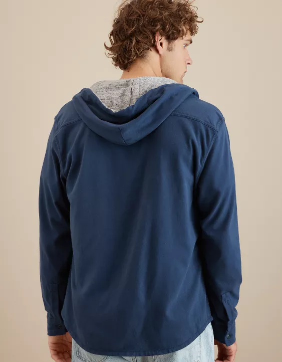AE Super Soft Hooded Knit T-Shirt - Image 2