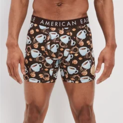AEO Coffee Scratch + Sniff 6" Classic Boxer Brief