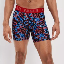 AEO Neon Camo 6" Flex Boxer Brief