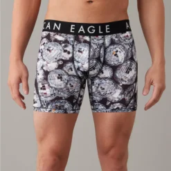AEO Disco Ball 6" Flex Boxer Brief