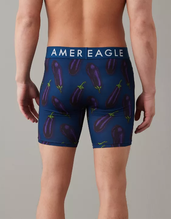 AEO Eggplant 6" Flex Boxer Brief - Image 2
