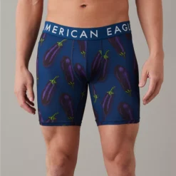 AEO Eggplant 6" Flex Boxer Brief