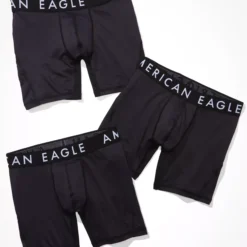 AEO Solid 6" Flex Boxer Brief 3-Pack