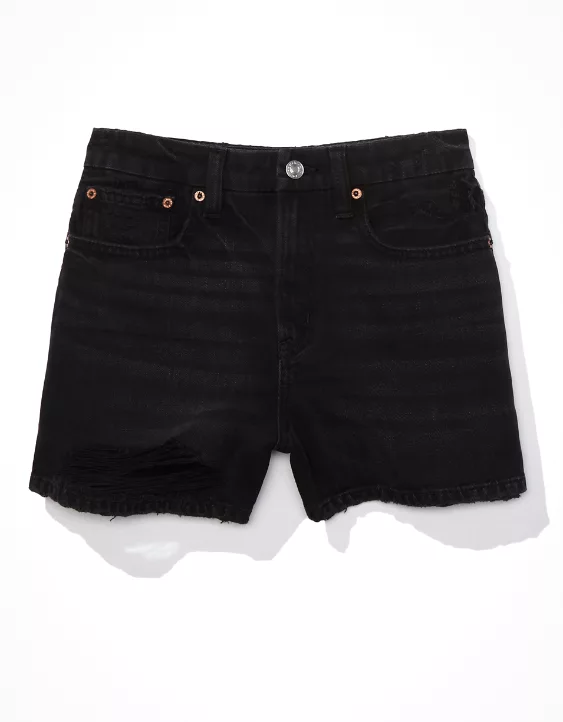 AE Denim Curvy Highest Waist '90s Boyfriend Short - Image 3