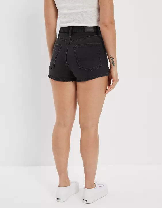 AE Denim Curvy Highest Waist '90s Boyfriend Short - Image 2
