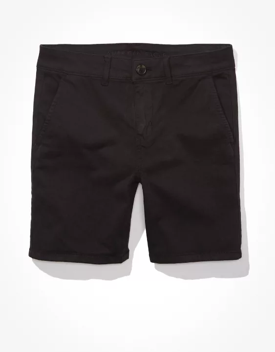 AE Stretch Khaki Skinny Bermuda Short - Image 3