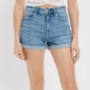 AE Stretch Denim Mom Short