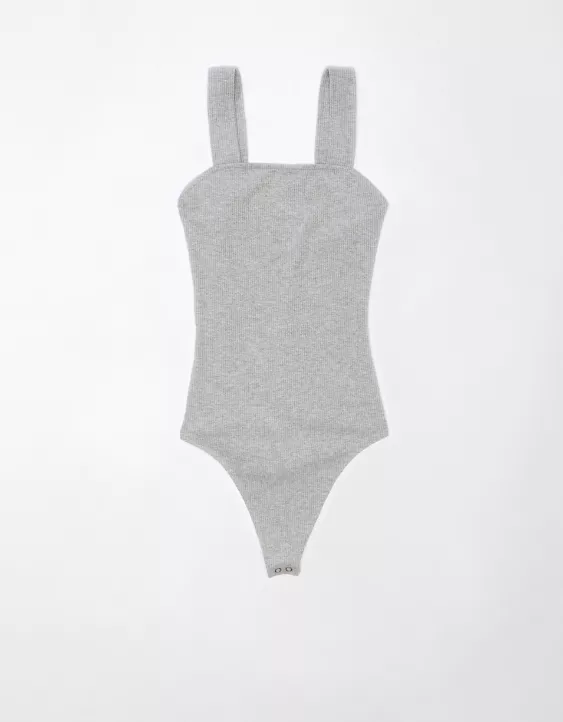 AE Square Neck Plush Bodysuit - Image 3