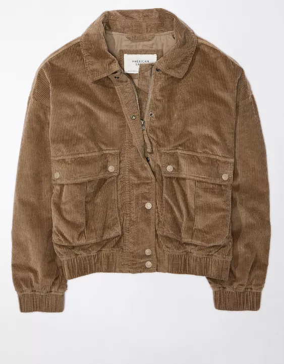 AE Corduroy Bomber Jacket - Image 3