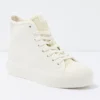 AE Mixed Material High-Top Sneaker