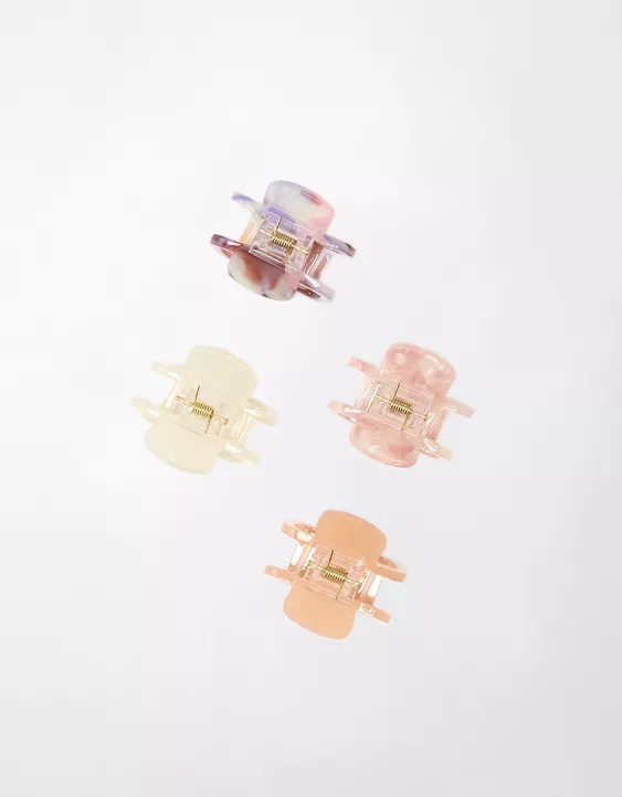 AE Lavender & Purple Claw Clip 4-Pack - Image 3