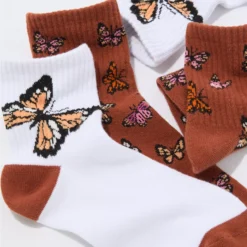 AE Butterfly Boyfriend Sock 2-Pack