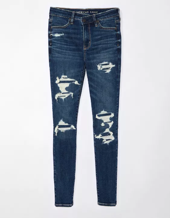 AE Next Level High-Waisted Patched Jegging - Image 3