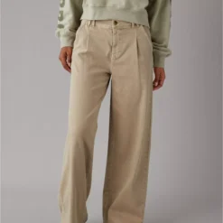 AE Stretch Super High-Waisted Baggy Wide-Leg Trouser