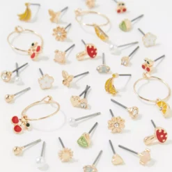 AEO Fruit Hoop + Stud Earring 18-Pack