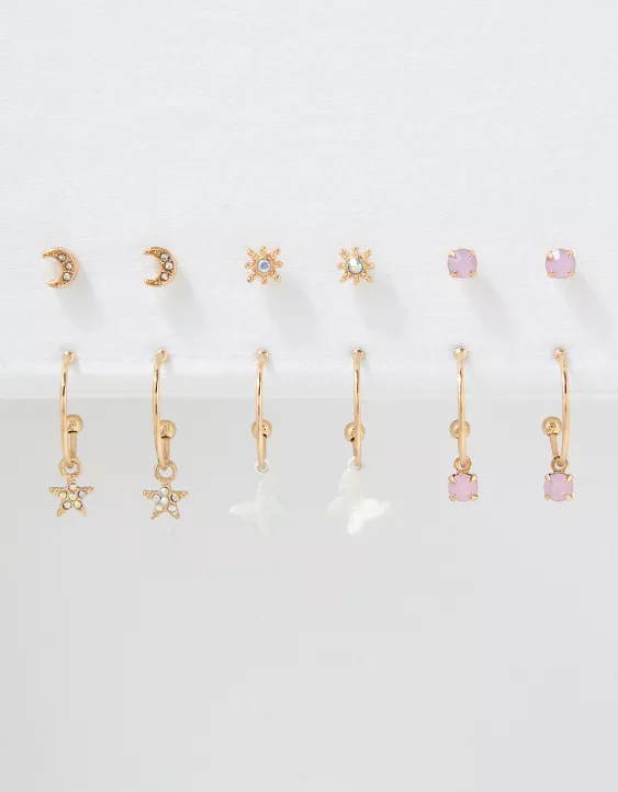 AE Crystal Butterfly Earrings 18-Pack - Image 2