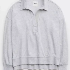 Aerie Endless Summer Polo Sweatshirt