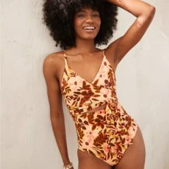 Aerie Wrap One Piece Swimsuit