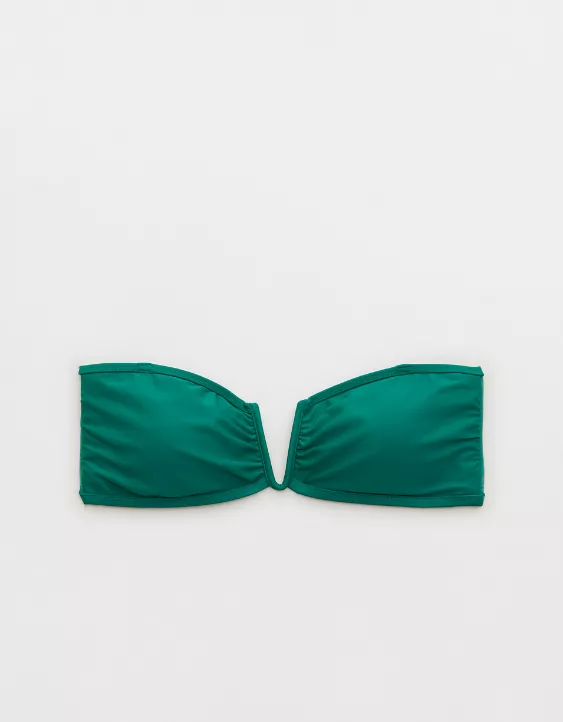 Aerie Mesh V Wire Bandeau Bikini Top - Image 3