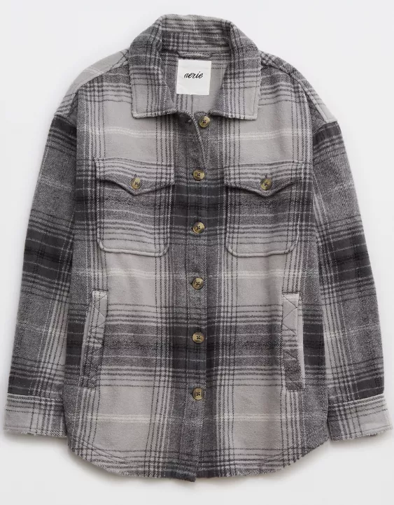 Aerie Woven Shacket - Image 3