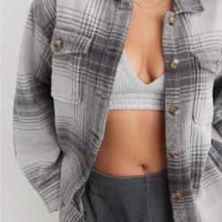 Aerie Woven Shacket