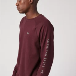 AE 24/7 Long-Sleeve Graphic Thermal T-Shirt