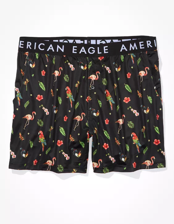 AEO Tropical Birds Ultra Soft Pocket Boxer Short - Image 3