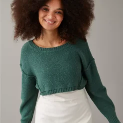 AE Slouchy Cropped Sweater