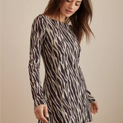 AE Boatneck Mini Mesh Dress