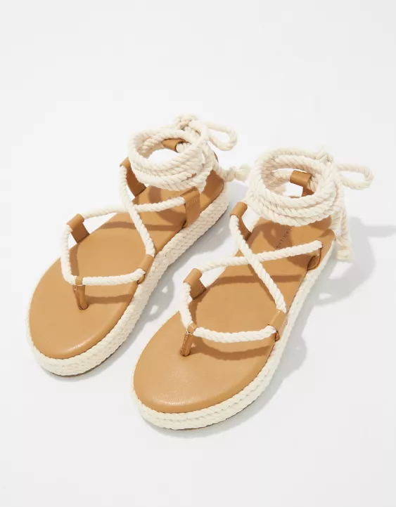 AE Rope Lace-Up Sandal - Image 2