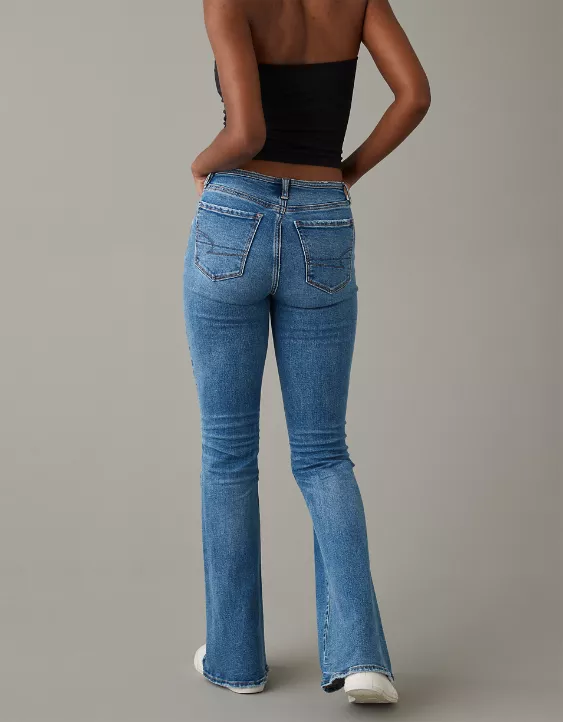 AE Stretch Low-Rise Flare Jean - Image 3