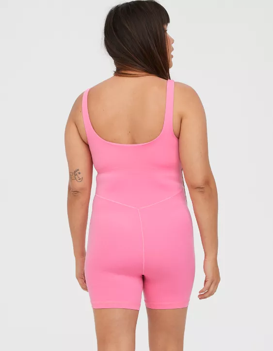 OFFLINE By Aerie Real Me Low Key 5" Romper - Image 2