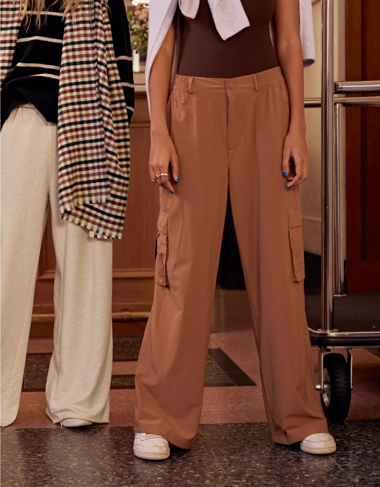 OFFLINE By Aerie Nylon Cargo Pant