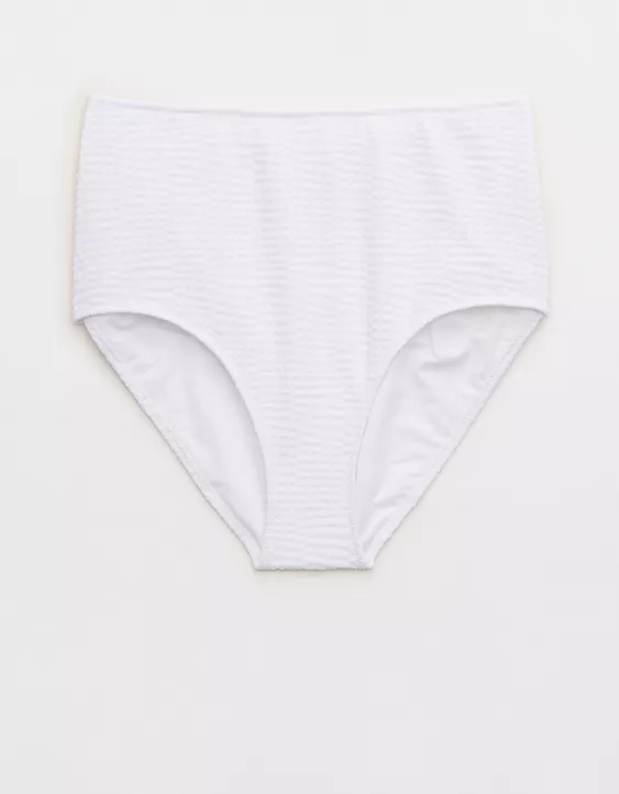 Aerie Jacquard High Waisted Bikini Bottom - Image 3