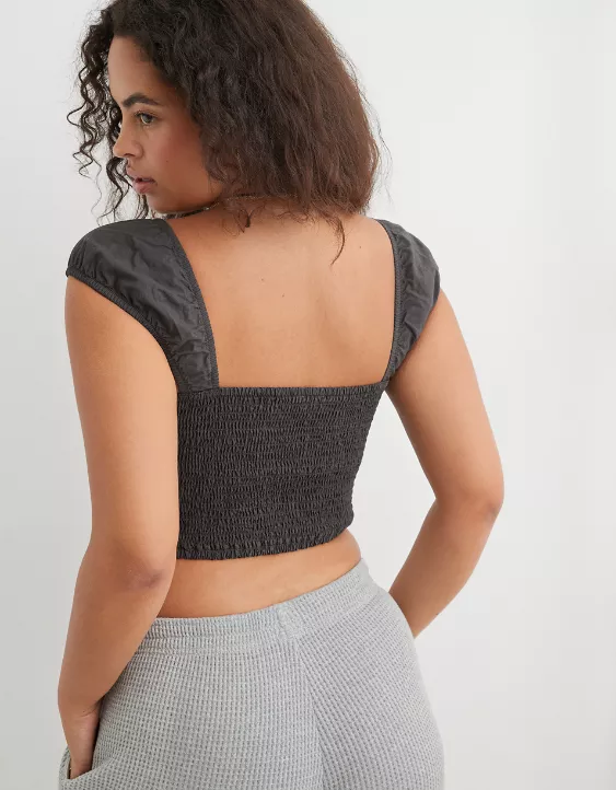 Aerie Woven Corset Top - Image 2