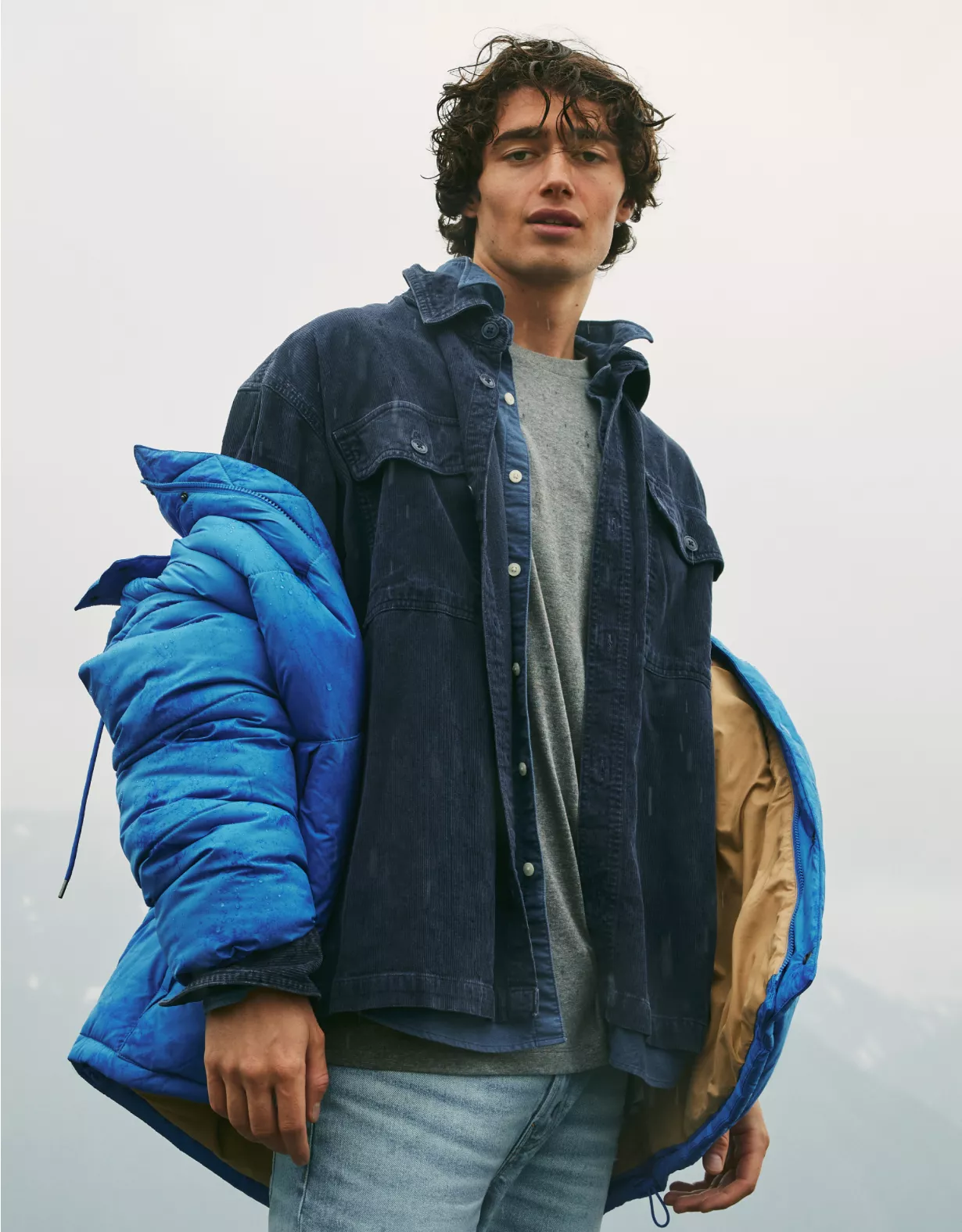 AE Super Soft Corduroy Overshirt