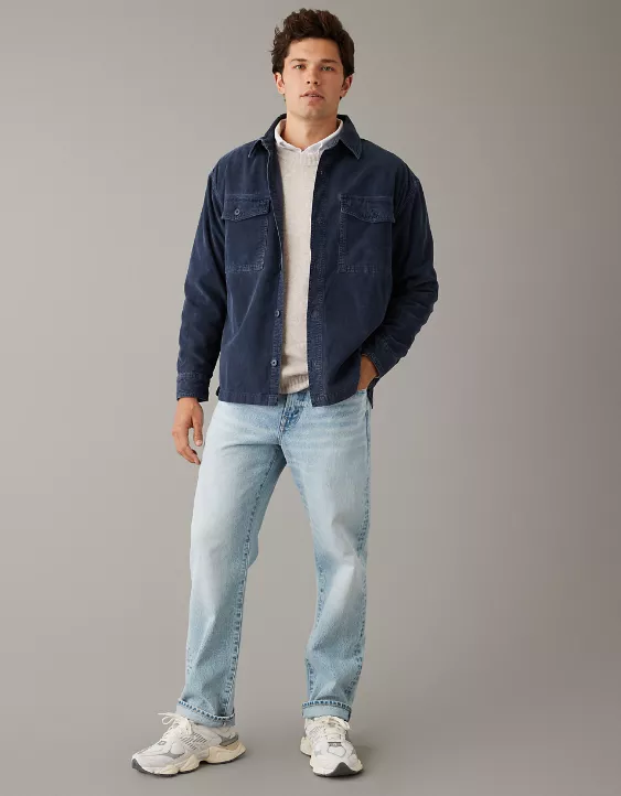 AE Super Soft Corduroy Overshirt - Image 2