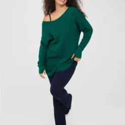 OFFLINE By Aerie Home Stretch Off The Shoulder Sweater