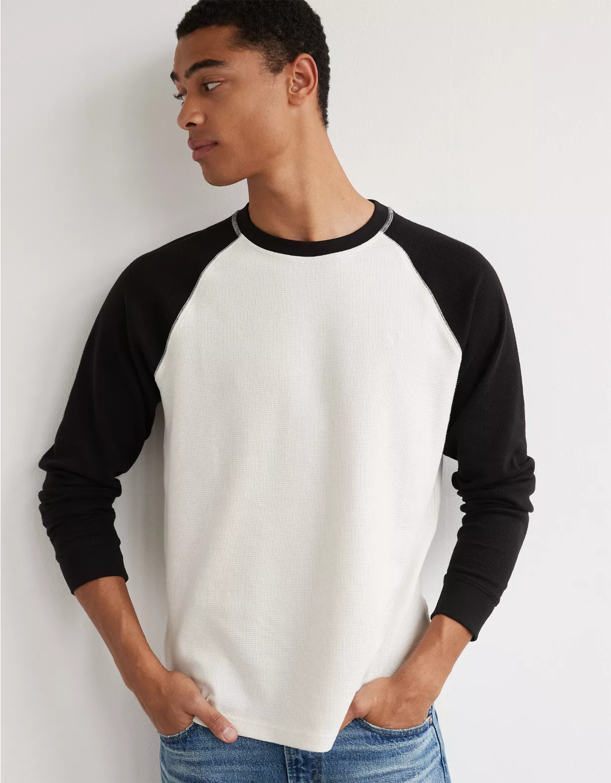 AE Super Soft Legend Raglan Long-Sleeve Thermal T-Shirt