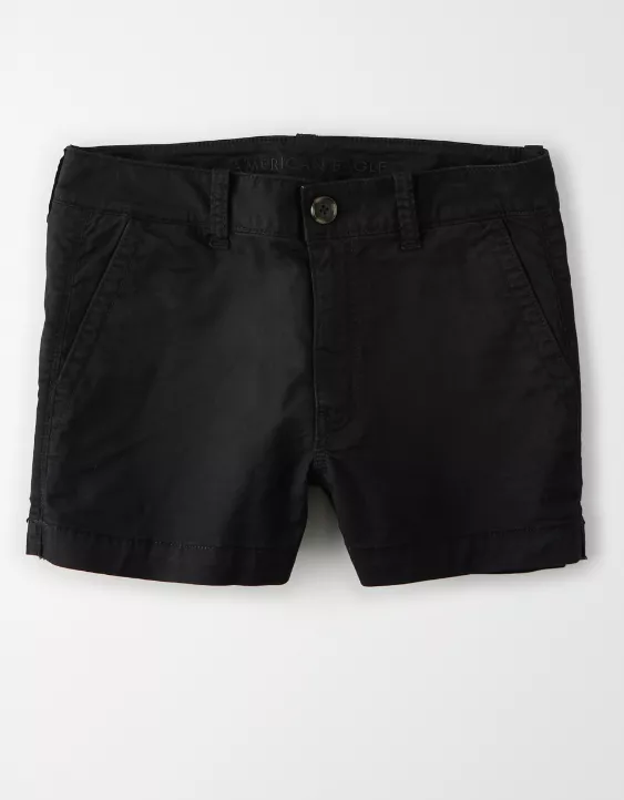 AE High-Waisted Khaki Short Short - Image 3