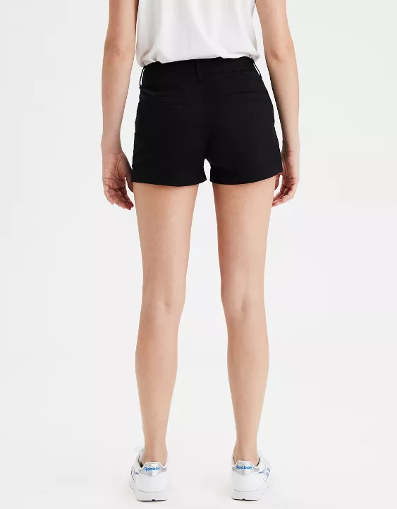 AE High-Waisted Khaki Short Short - Image 2
