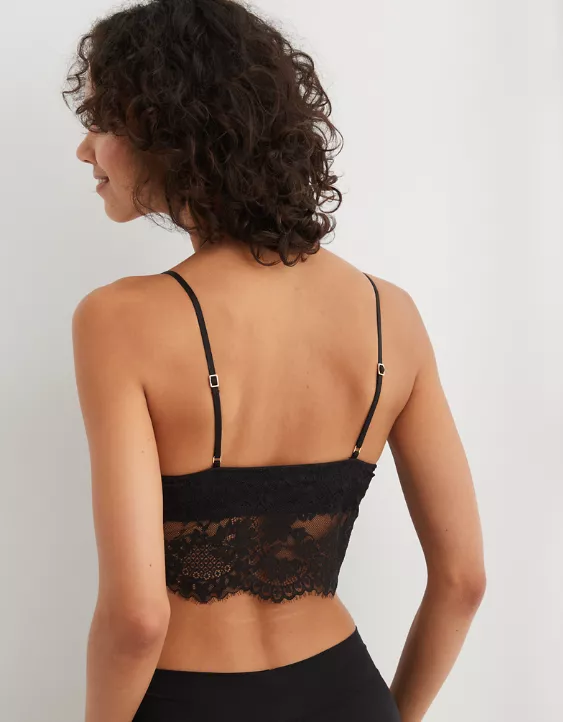 Aerie Show Off Lace Corset Bra Top - Image 2