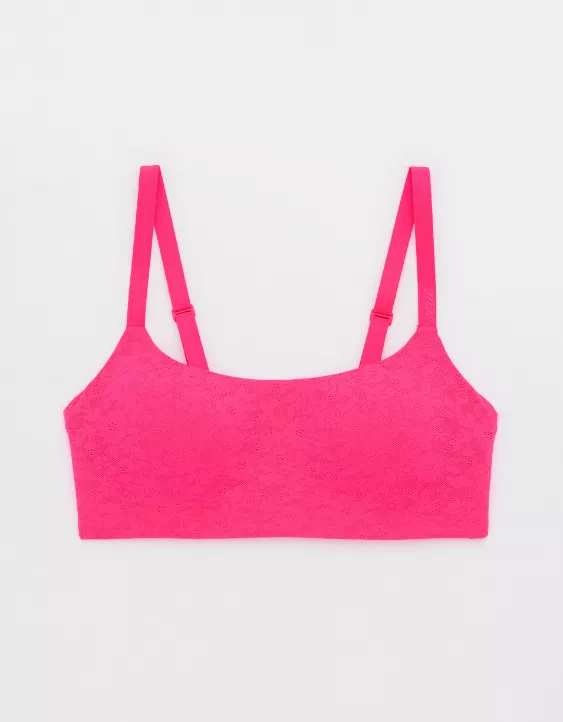 Aerie SMOOTHEZ Lace Bra-ish Wireless Bralette - Image 3