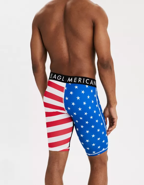 AEO Stars + Stripes 9" Flex Boxer Brief - Image 2