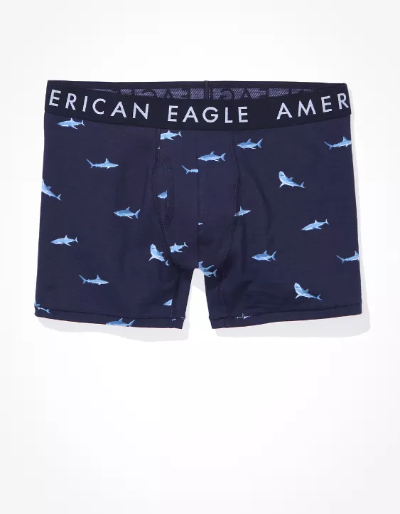 AEO Sharks 4.5" Classic Boxer Brief - Image 3