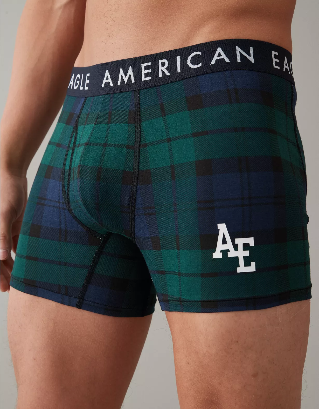 AEO Plaid 4.5" Classic Boxer Brief