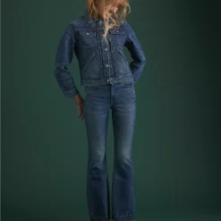 AE77 Premium Shrunken Denim Jacket