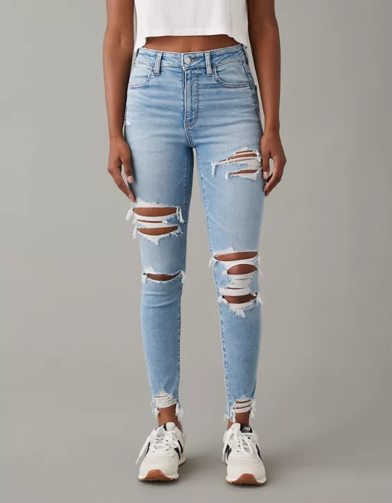 AE Next Level Ripped Super High-Waisted Jegging - Image 2